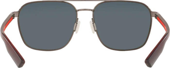 Wader Shiny Dark Gunmetal Polarized Polycarbonate Sunglasses (Item No:  WDR 295 OBMP)