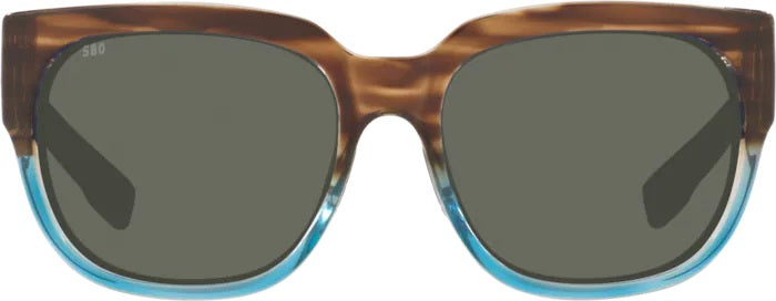 Waterwoman 2 Shiny Wahoo Polarized Glass Sunglasses (Item No: WTR 251 OGGLP)