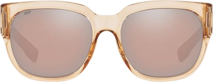 Waterwoman 2 Shiny Blonde Crystal Polarized Polycarbonate Sunglasses (Item No: WTR 252 OSCP)