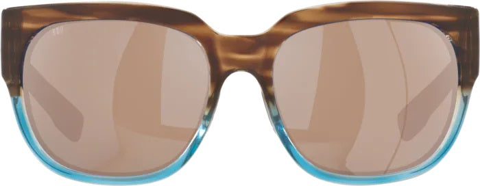 Waterwoman 2 Shiny Wahoo Polarized Glass Sunglasses (Item No: WTR 251 OSCGLP)