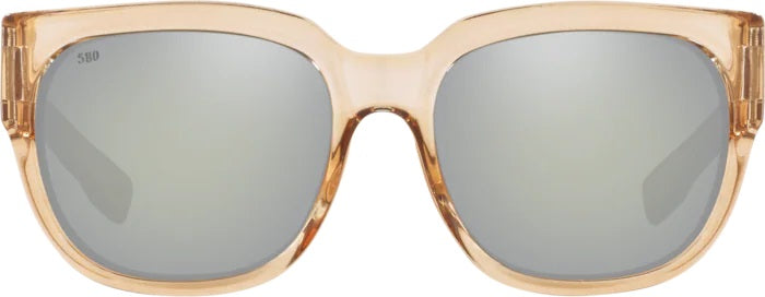 Waterwoman 2 Shiny Blonde Crystal Polarized Glass Sunglasses (Item No: WTR 252 OSGGLP)