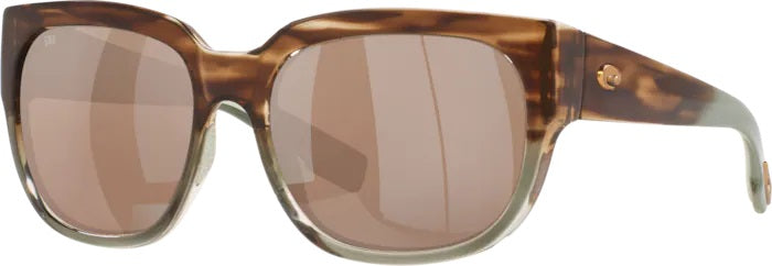 Waterwoman 2 Shiny Ocean Jade Polarized Glass Sunglasses (Item No: WTR 292 OSCGLP)