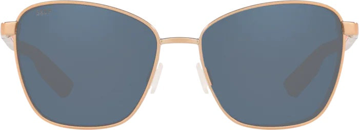 Paloma Brushed Rose Gold Polarized Polycarbonate Sunglasses (Item No: PAL 297 OGP)