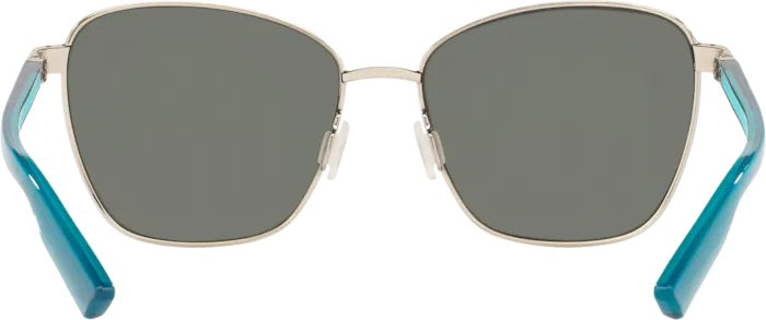 Paloma Brushed Silver Polarized Glass Sunglasses (Item No: PAL 299 OGGLP)