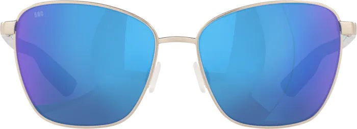 Paloma Brushed Silver Polarized Glass Sunglasses (Item No: PAL 299 OBMGLP)
