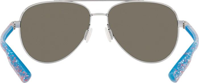 Freedom Series Peli Shiny Silver Polarized Glass Sunglasses (Item No: PEL 400 OBMGLP)