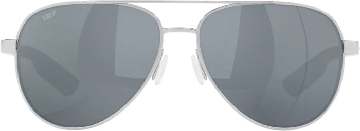 Freedom Series Peli Shiny Silver Polarized Polycarbonate Sunglasses (Item No: PEL 400 OSGP)