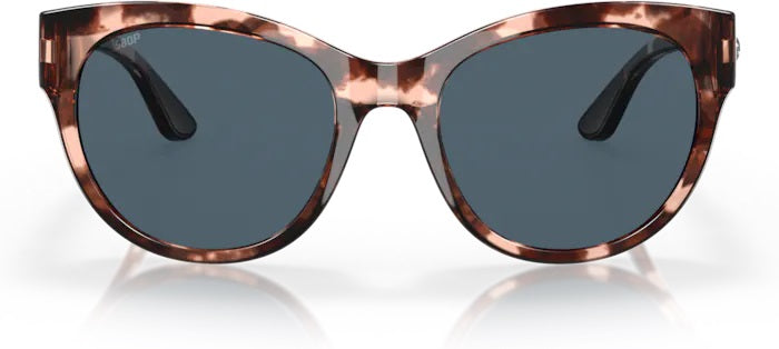 Maya Shiny Coral Tortoise Polarized Polycarbonate Sunglasses (Item No: 06S9011 901102)