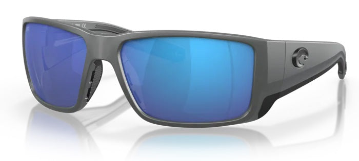 Blackfin Pro Matte Gray Polarized Glass Sunglasses (Item No: 06S9078 907809)