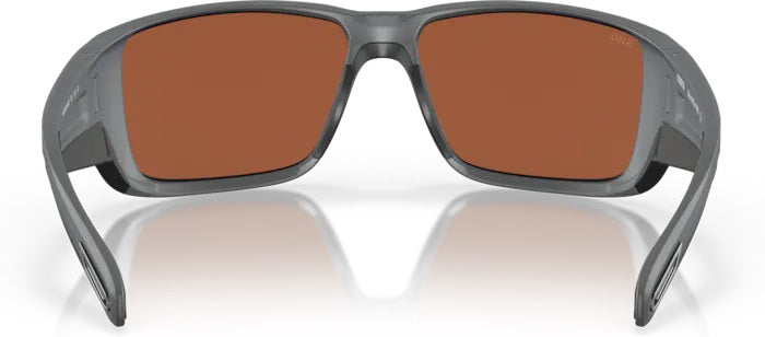 Blackfin Pro Matte Gray Polarized Glass Sunglasses (Item No: 06S9078 907810)