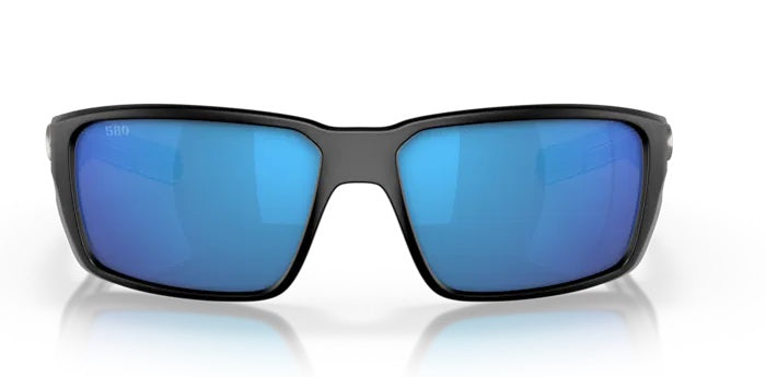 Fantail Pro Matte Black Polarized Glass Sunglasses (Item No:  06S9079 907901)