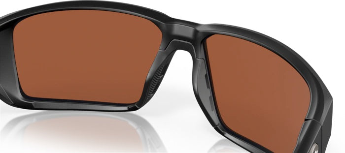 Fantail Pro Matte Black Polarized Glass Sunglasses (Item No:  06S9079 907902)