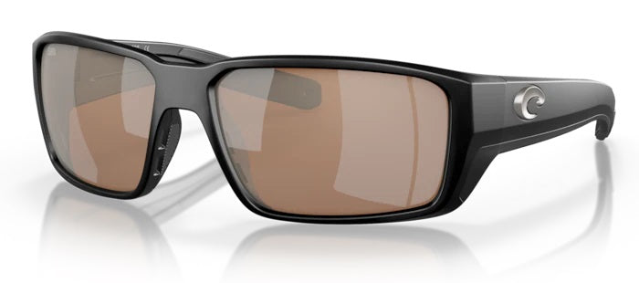 Fantail Pro Matte Black Polarized Glass Sunglasses (Item No:  06S9079 907903)