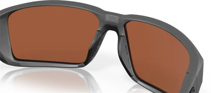 Fantail Pro Matte Gray Polarized Glass Sunglasses (Item No: 06S9079 907910)