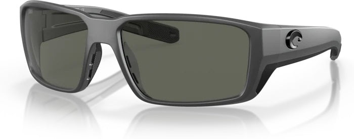 Fantail Pro Matte Gray Polarized Glass Sunglasses (Item No: 06S9079 907912)