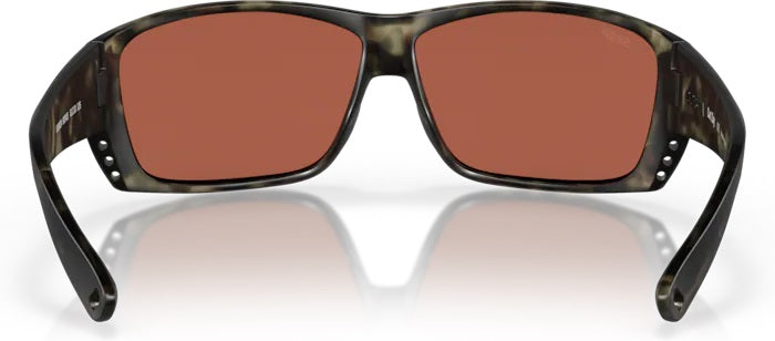 Cat Cay Wetlands Polarized Glass Sunglasses (Item No: 6S9024 902434 61-10)