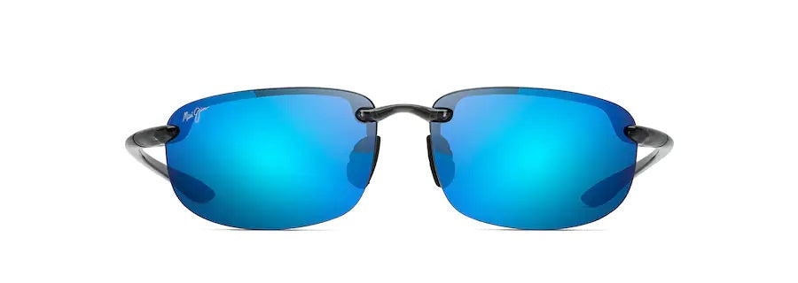 HO'OKIPA Smoke Grey Polarized Rimless Sunglasses