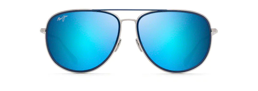 Fair Winds Silver Matt Polarized Aviator Sunglasses