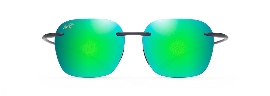 KOMOHANA Matte Black Polarized Rimless Sunglasses