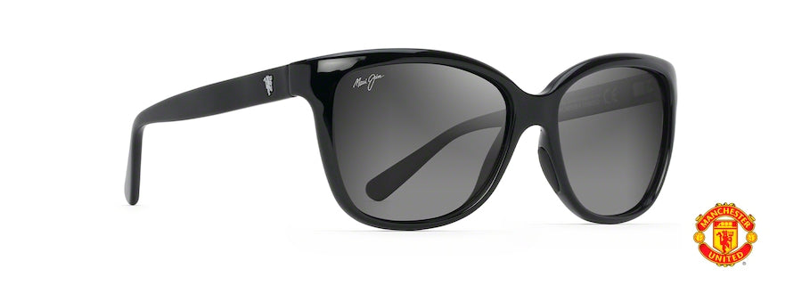 STARFISH Black Gloss Polarized Fashion Sunglasses