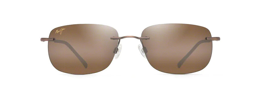 OHAI Copper Polarized Rimless Sunglasses