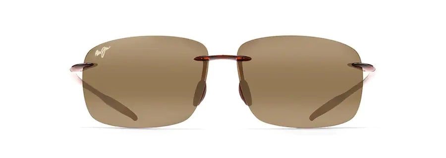 BREAKWALL Rootbeer Polarized Rimless Sunglasses