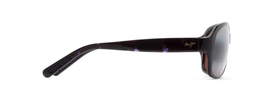 KOKI BEACH Purple Tortoise Polarized Fashion Sunglasses