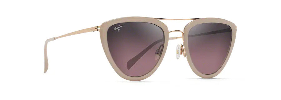 Hunakai Milky Almond Polarized Fashion Sunglasses