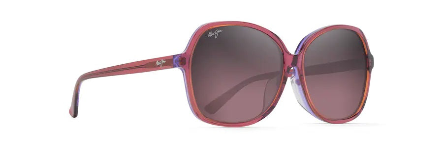 TARO ASIAN FIT Pink with Lilac Interior Polarized Fashion Sunglasses