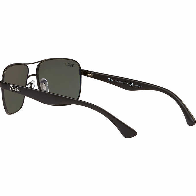 Ray-Ban RB3516 Matte Black Polarized Sunglasses