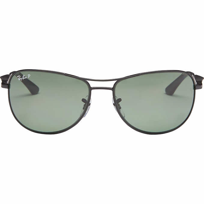 Ray-Ban RB3519 Matte Black Polarized Sunglasses