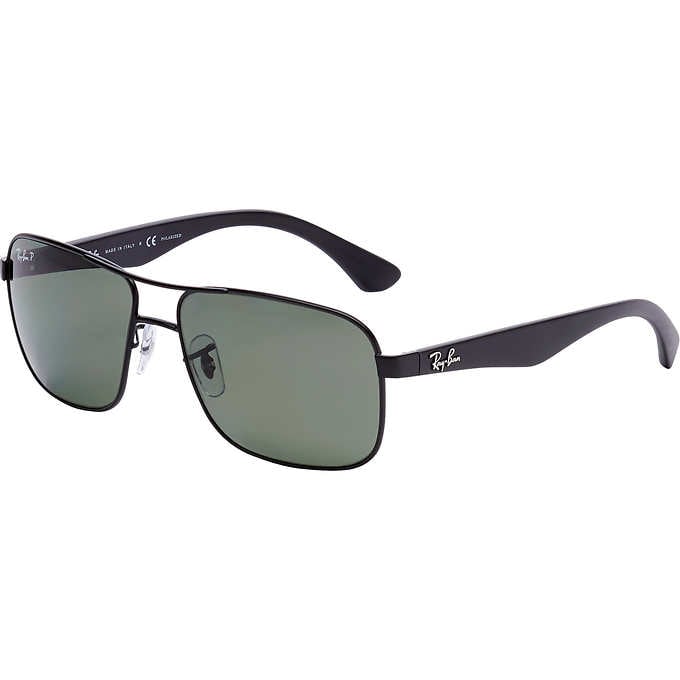 Ray-Ban RB3516 Matte Black Polarized Sunglasses