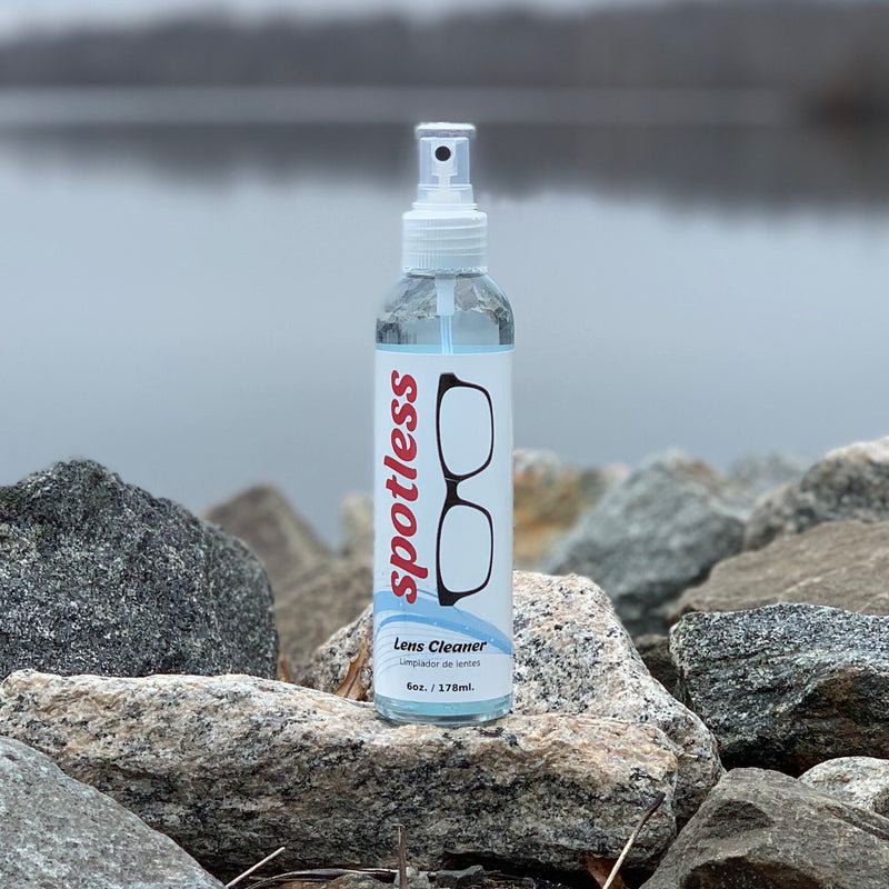 Spotless Lens Cleaner - 6 oz Cleaning Spray Bottle - Get Free Lenses