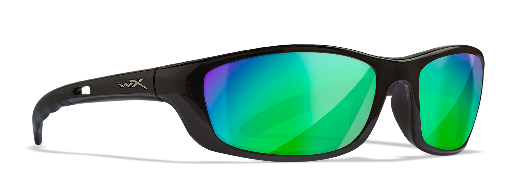 Wiley X P17 Gloss Black Polycarbonate Sunglasses