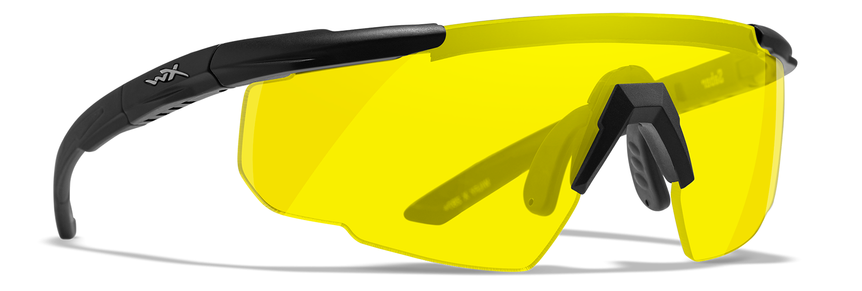 Wiley X Saber Advanced Pale Yellow Polycarbonate Sunglasses