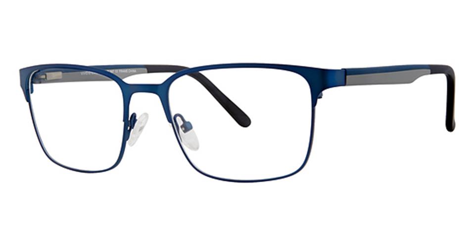 Vivid 397 Matt Blue optical frame for prescription eyeglasses or blue light glasses