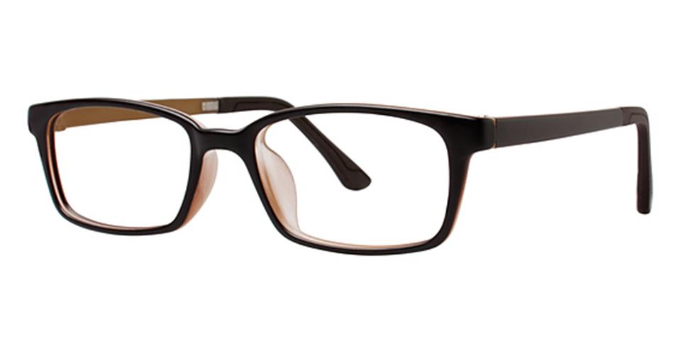 Vivid 223 brown frame for prescription eyeglasses or blue light glasses