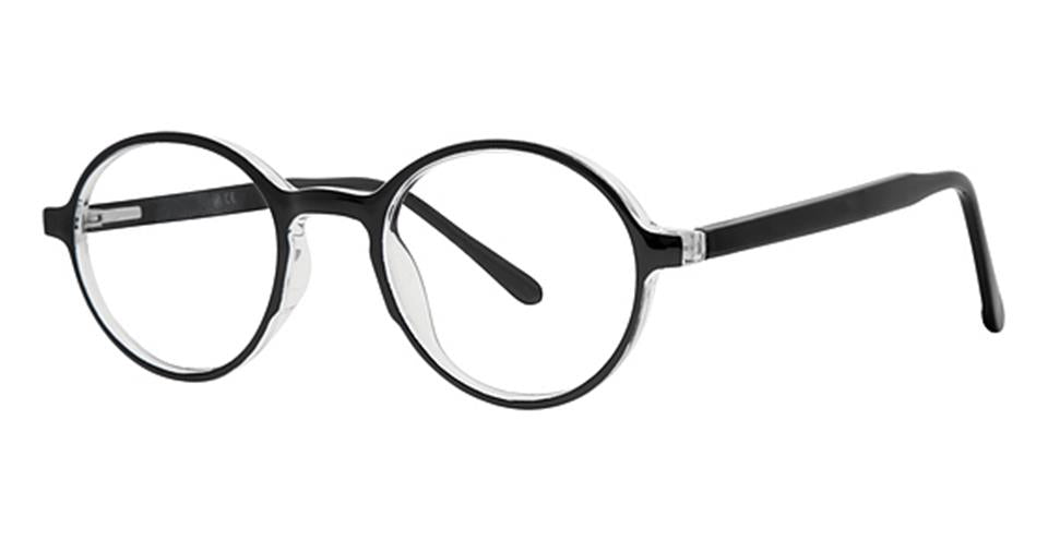 Metro 43 Black/Crystal optical frame for prescription eyeglasses or blue light glasses