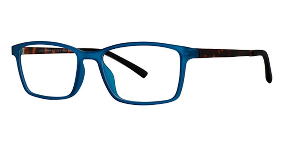 Vivid 255 Blue/Tortoise optical frame for prescription eyeglasses or blue light glasses