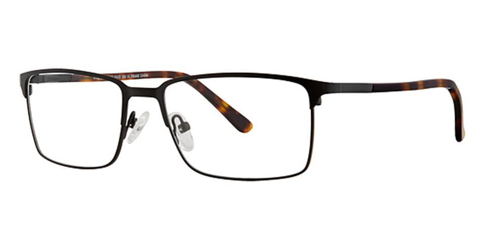 Vivid 395 Matt Black optical frame for prescription eyeglasses or blue light glasses