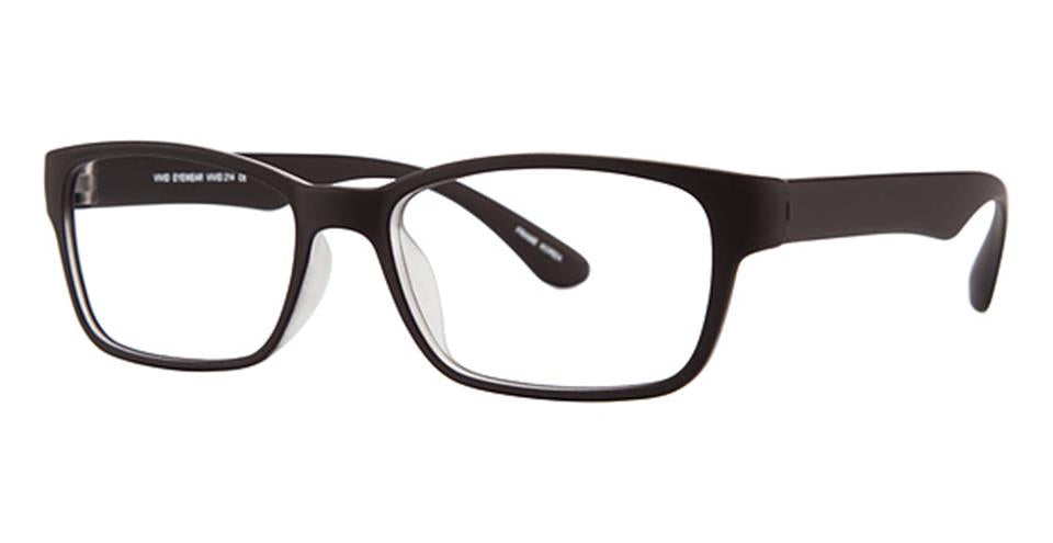 Vivid 214 Black Matt optical frame for prescription eyeglasses or blue light glasses