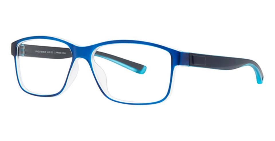Vivid 272 Matt Blue optical frame for prescription eyeglasses or blue light glasses