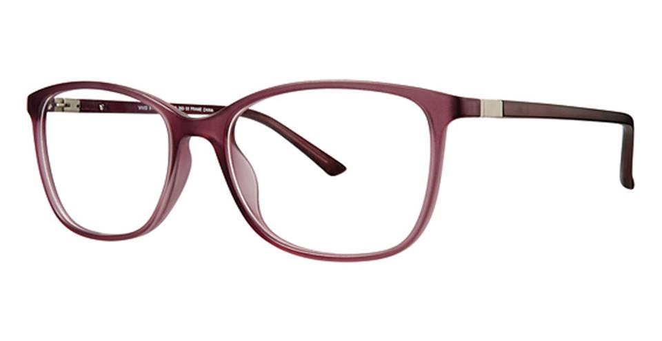 Vivid 263 Matt Purple optical frame for prescription eyeglasses or blue light glasses