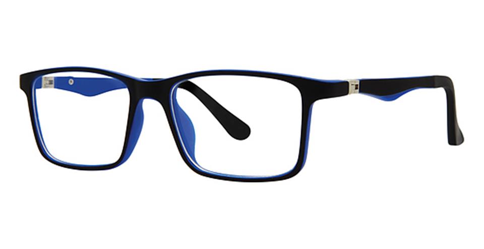 Metro 48 Black/Navy optical frame for prescription eyeglasses or blue light glasses