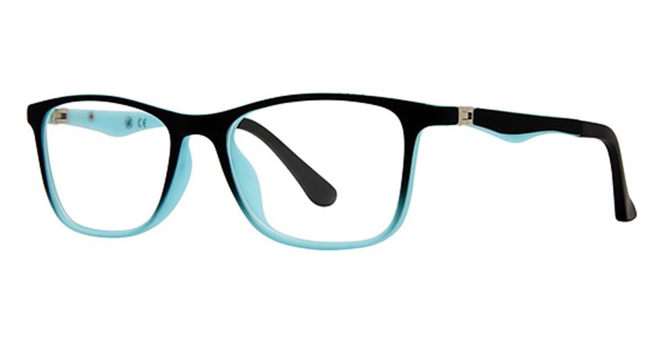 Metro 49 Black Fade Blue optical frame for prescription eyeglasses or blue light glasses