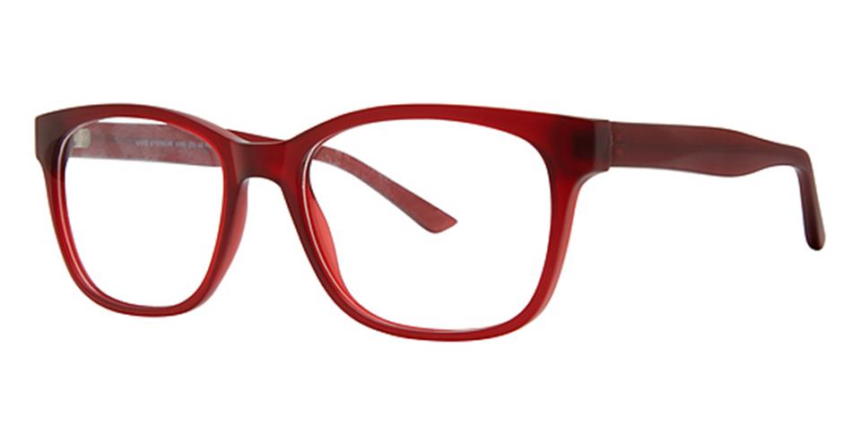 Vivid 273 Matt Red optical frame for prescription eyeglasses or blue light glasses