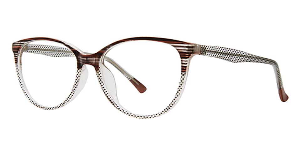 Metro 52 Grey/Brown optical frame for prescription eyeglasses