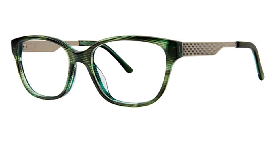 Vivid Boutique 4049 Green optical frame for prescription eyeglasses or blue light glasses