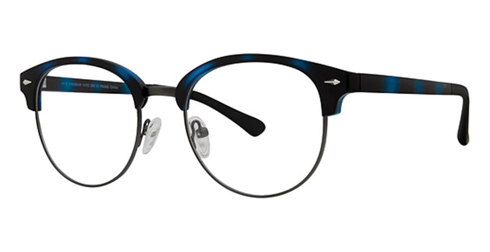 Vivid 258  Matt Demi Blue/Matt Gunmetal optical frame for prescription eyeglasses or blue light glasses