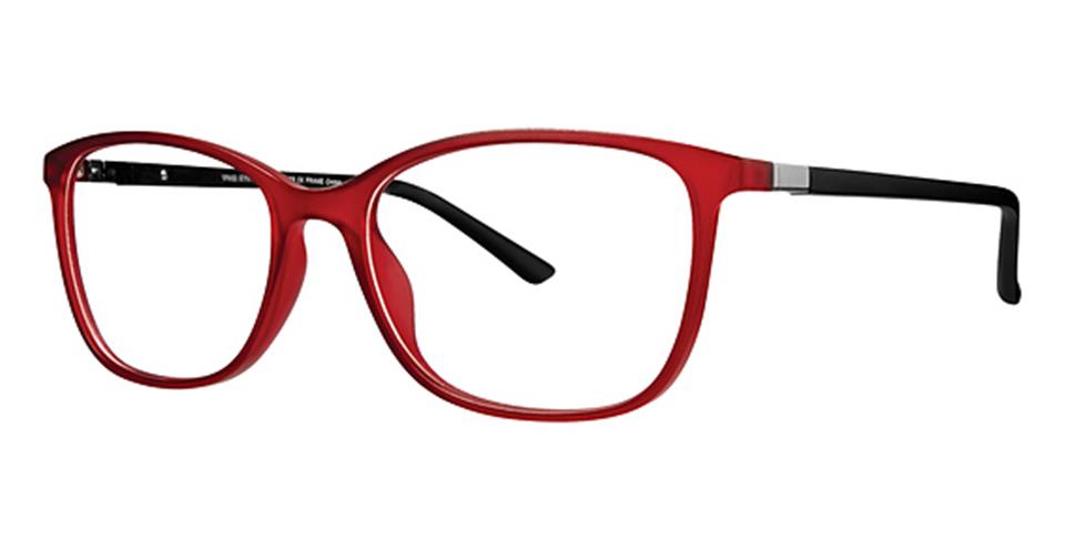 Vivid 263 Matt Red optical frame for prescription eyeglasses or blue light glasses